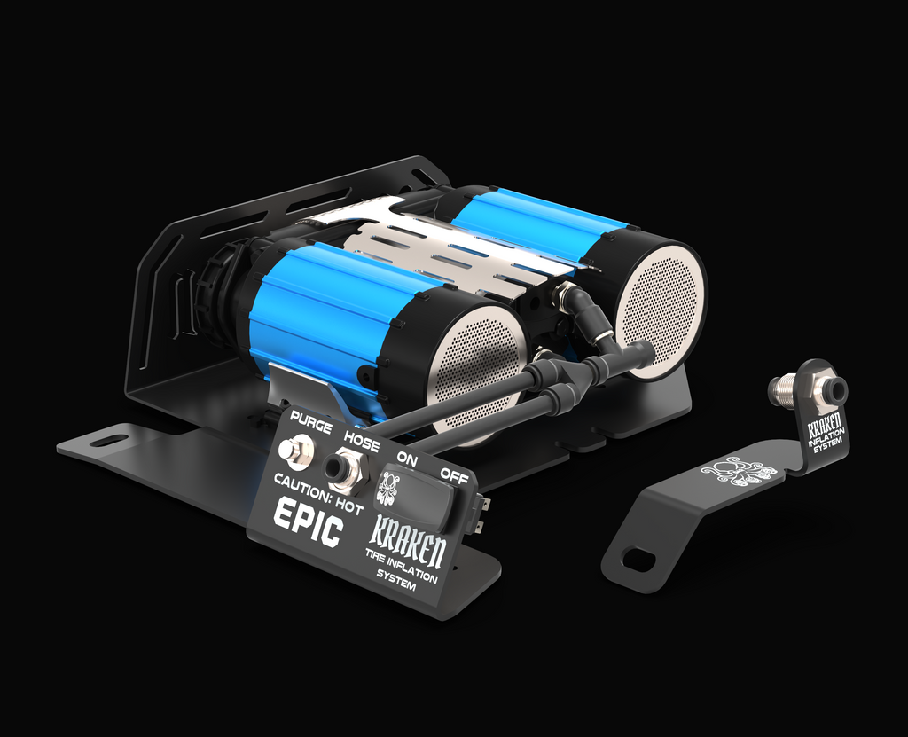 EPIC Kraken Tire Inflation System Kit GEN2 for 2018+ Jeep Wrangler