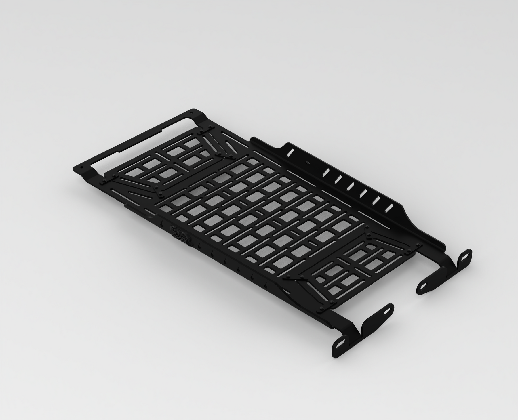 Crows Racks EPIC CROW MOLLE System - Front Overhead Rack Kit for 2018+ Jeep Wrangl ...