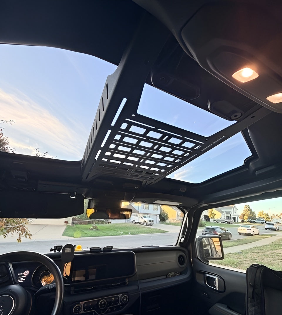 EPIC CROW MOLLE System - Front Overhead Rack Kit for 2018+ Jeep Wrangl ...